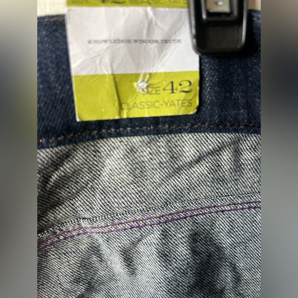 Robert Graham Men Jeans 42x34 Classic Indigo New With Tags - Picture 6 of 8